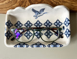 Duck Tile Glasses Tray/ trinket dish