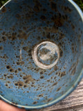 Turquoise Blue speckled Bowl