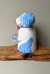 Staffordshire Blue Dog Sculpture
