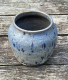 Blue Speckled Vase