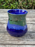 Shimmer Green and Blue Small Vase