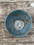 Turquoise Blue speckled Bowl