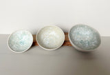 Set of 3 moon bowls