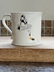 Put yer feet up duck Mug