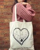 'Home is' Tote Bag
