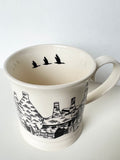 Black and White Kilns Tankard