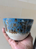 Turquoise Blue speckled Bowl