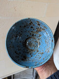 Turquoise Blue speckled Bowl