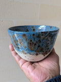 Turquoise Blue speckled Bowl