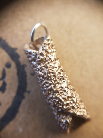 Bronze Rolled Oatcake Charm