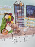 A Bull in a China Shop Print