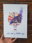 Potters Magic Clarice Cliff art print