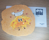 Cheesy Oatcake Valentines Card