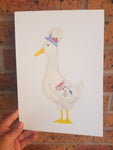Amy Duck Print