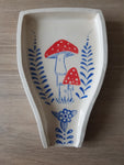 Toadstool Ceramic Spoon Rest