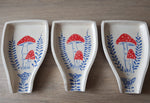 Toadstool Ceramic Spoon Rest