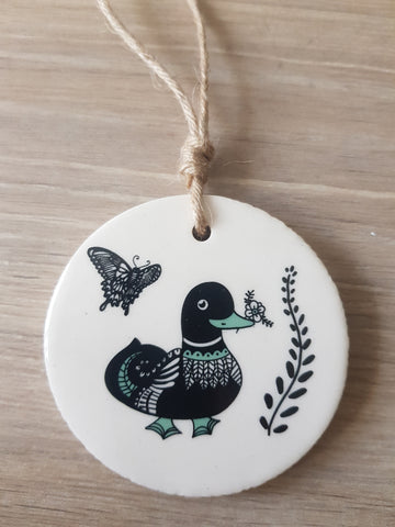 Duck Ceramic decoration