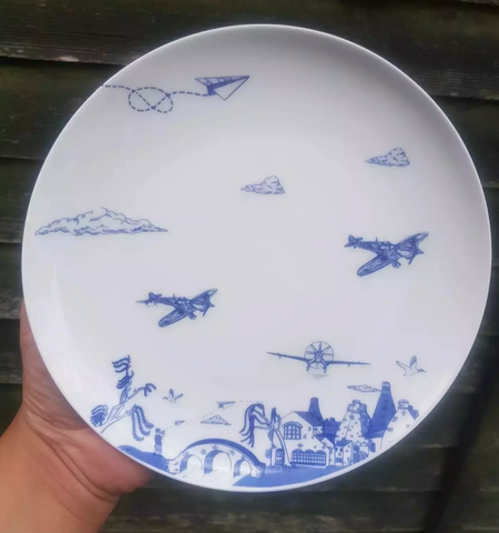 Spitfire 8 inch Plate