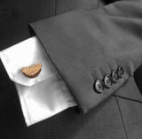 Bronze Oatcake Cufflinks