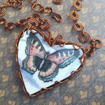 Butterfly Heart Necklace