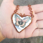 Butterfly Heart Necklace