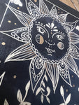 Ceramic Sun Tarot card