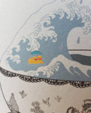 Storm in a teacup ‘umbrella’ print