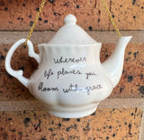 ‘Ladies‘ Miniature Teapot Decoration