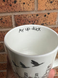 Flying ducks - Ay Up Duck Mug