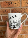 Flying ducks - Ay Up Duck Mug