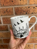 Flying ducks - Ay Up Duck Mug