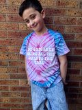 Limited edition Tie Dye T-shirt - Pink and Blue Age 9-11