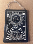 Ceramic Sun Tarot card