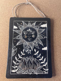 Ceramic Sun Tarot card